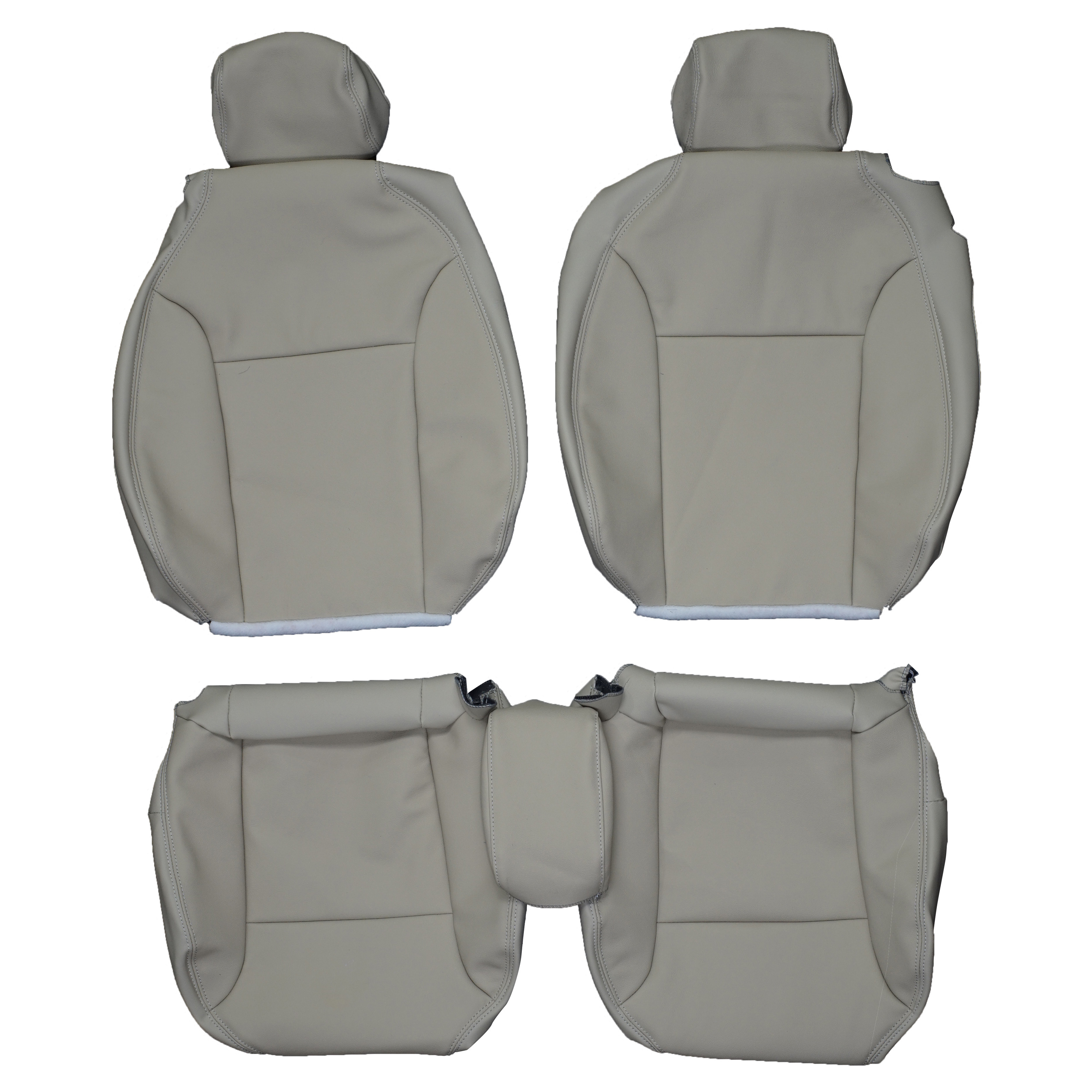 2003-2012 Saab 9-3 Convertible Custom Real Leather Seat Covers (Front) -  Lseat.com