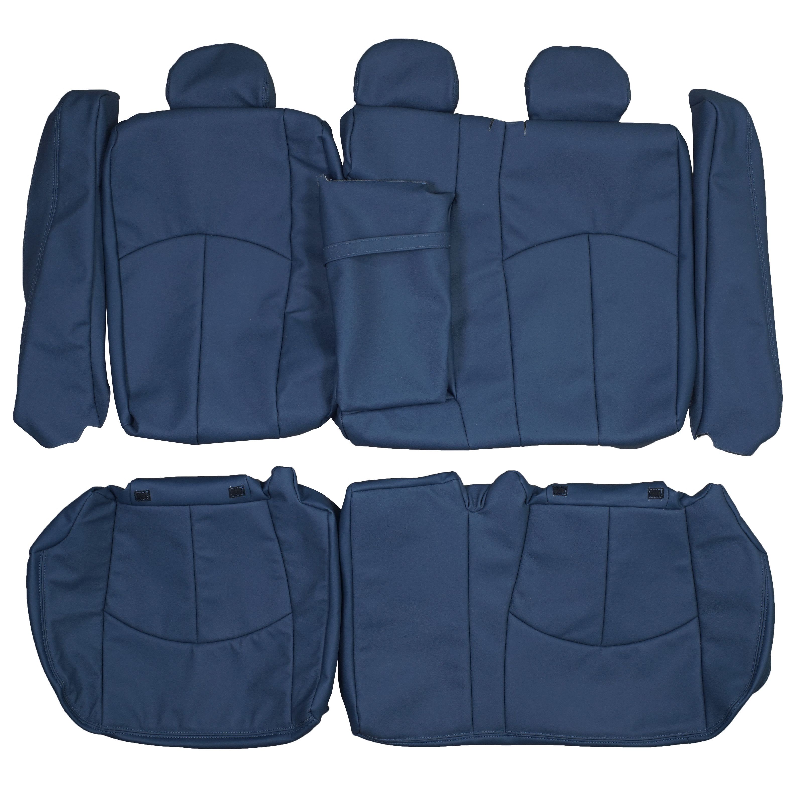 2003 2009 Mercedes W211 E320 E350 E550 Custom Real Leather Seat Covers Rear