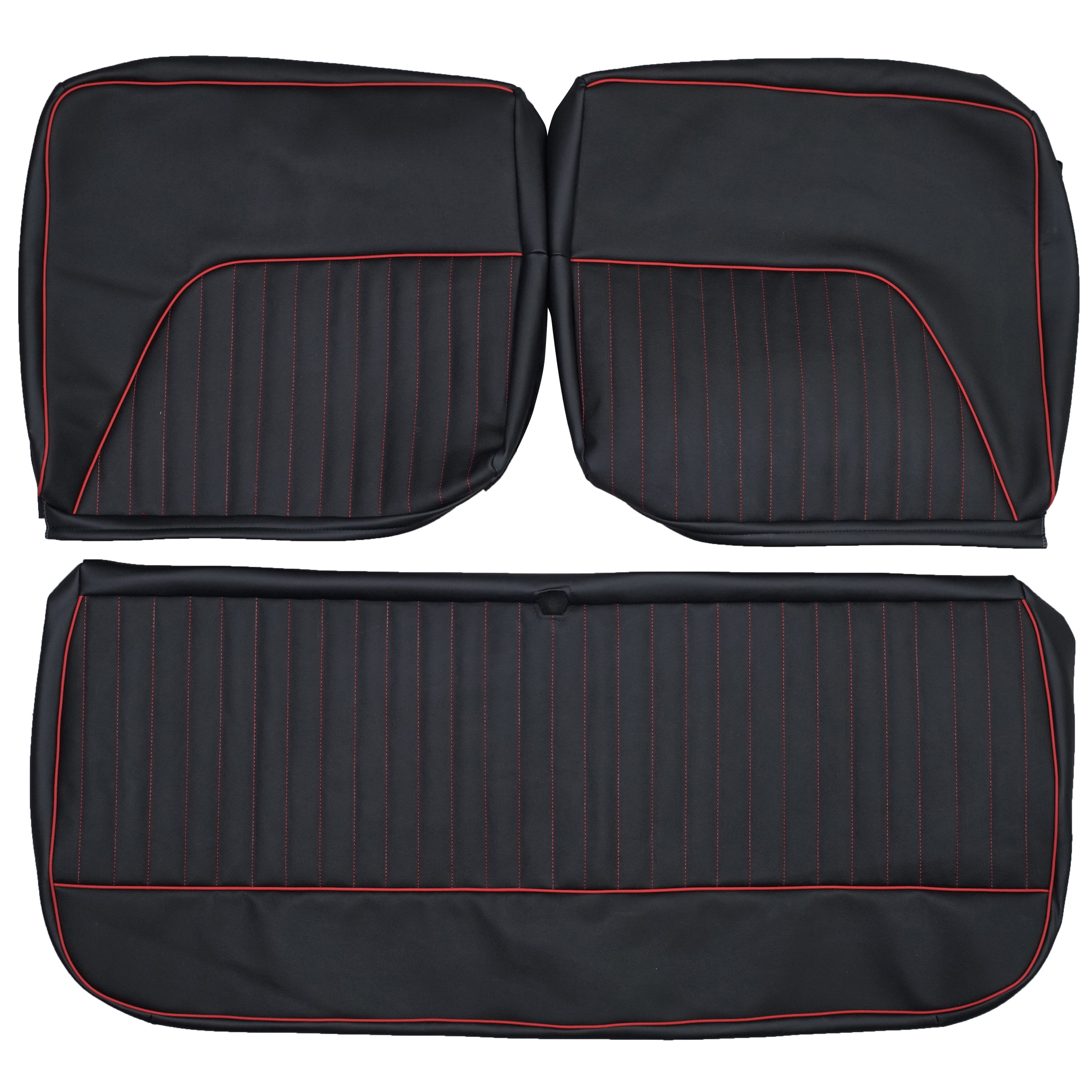 1956 Chevrolet 210 2-Door Sedan Custom Real Leather Seat Covers
