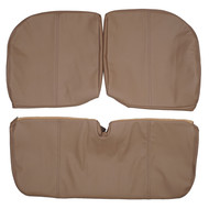 1936-1940 Chevrolet Master 85 Coupe Custom Real Leather Seat Covers (Front)