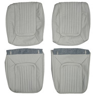 1978-1979 Cadillac Seville Elegante Custom Real Leather Seat Covers (Front)