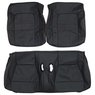 1990-2000 Mitsubishi 3000GT Custom Real Leather Seat Covers (Rear)