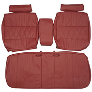 1974 Oldsmobile Toronado Custom Real Leather Seat Covers (Front)