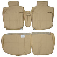 1987-1988 Chevrolet Monte Carlo Custom Real Leather Seat Covers (Front)
