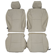 2001-2007 Toyota Highlander Custom Real Leather Seat Covers (Front)
