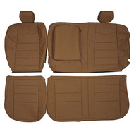 2003-2007 Ford F-250 King Ranch Custom Real Leather Seat Covers (Rear)