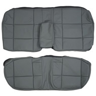 1991-1996 Chevrolet Caprice Custom Real Leather Seat Covers (Rear)