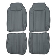 1985-1988 Oldsmobile Cutlass Custom Real Leather Seat Covers (Front)