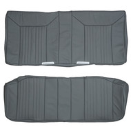 1985-1988 Oldsmobile Cutlass Custom Real Leather Seat Covers (Rear)