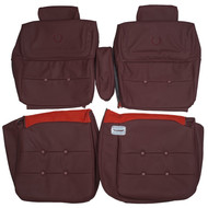 1979-1985 Cadillac Eldorado Custom Real Leather Seat Covers (Front)