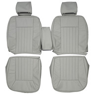 1986-1989 Mercedes Benz W124 300T Wagon Custom Real Leather Seat Covers (Front)