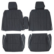 1982-1993 Volvo 240 244 Custom Real Leather Seat Covers (Front)