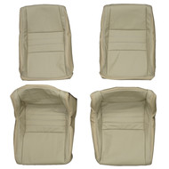 Copy of 1979-1982 Chevrolet Corvette C3 Custom Real Leather Seat Covers (Front)
