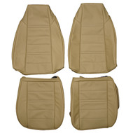 1975-1980 Chevrolet Monza Custom Real Leather Seat Covers (Front)