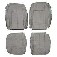 2002-2004 Oldsmobile Bravada Custom Real Leather Seat Covers (Front)