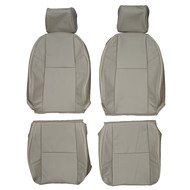 2007-2014 Chevrolet Silverado LS LT Z71 Custom Real Leather Seat Covers (Front)