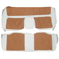 1969-1971 Lincoln Mark iii Custom Real Leather Seat Covers (Rear)