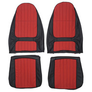 1974 AMC Gremlin Custom Real Leather Seat Covers (Front)