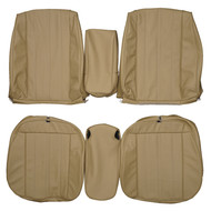 1976-1983 Jeep Cherokee SJ Chief Custom Real Leather Seat Covers (Front)