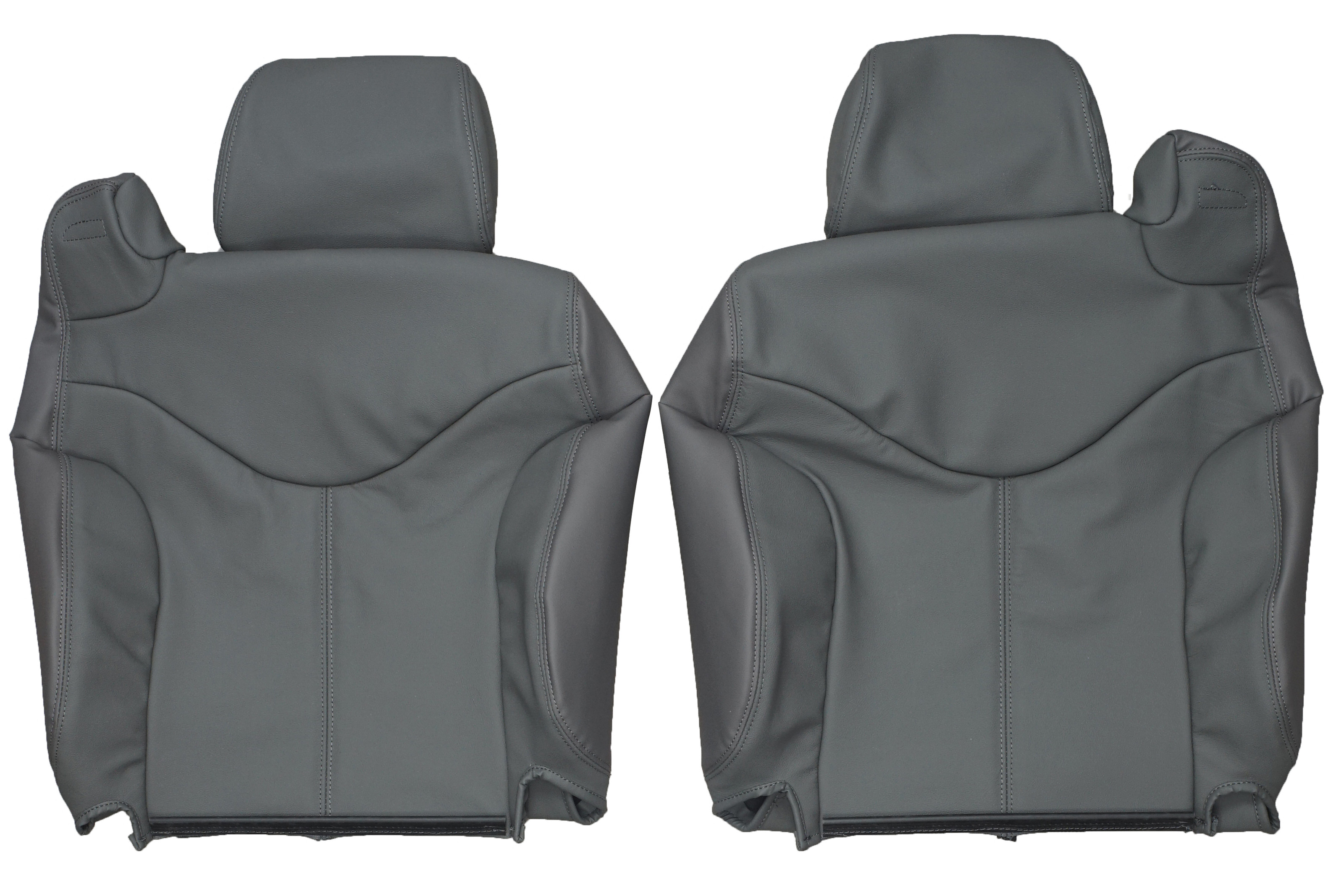 1999-2002 GMC Sierra SLE SLT Z71 Custom Real Leather Seat Covers (Front) -  Lseat.com