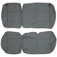 2003-2004 Ford Focus SVT Custom Real Leather Seat Covers (Rear)