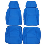 1975-1981 Lancia Montecarlo Scorpion Custom Real Leather Seat Covers (Front)