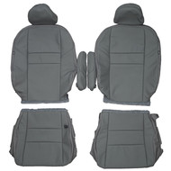 2007-2011 Honda CRV Custom Real Leather Seat Covers (Front)