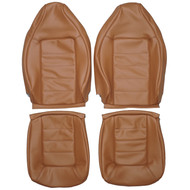 1972-1973 Volvo P1800 Custom Real Leather Seat Covers (Front)
