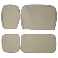 1948-1963 Jeep Willys Wagon Custom Real Leather Seat Covers (Front)