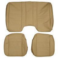 1975-1980 Chevrolet Monza Custom Real Leather Seat Covers (Rear)