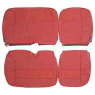1998-2000 Ford Explorer Custom Real Leather Seat Covers (Rear)