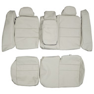 2001-2004 Volvo S40 Custom Real Leather Seat Covers (Rear)
