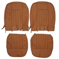 1962-1968 MG MGB Roadster GT Custom Real Leather Seat Covers (Front)