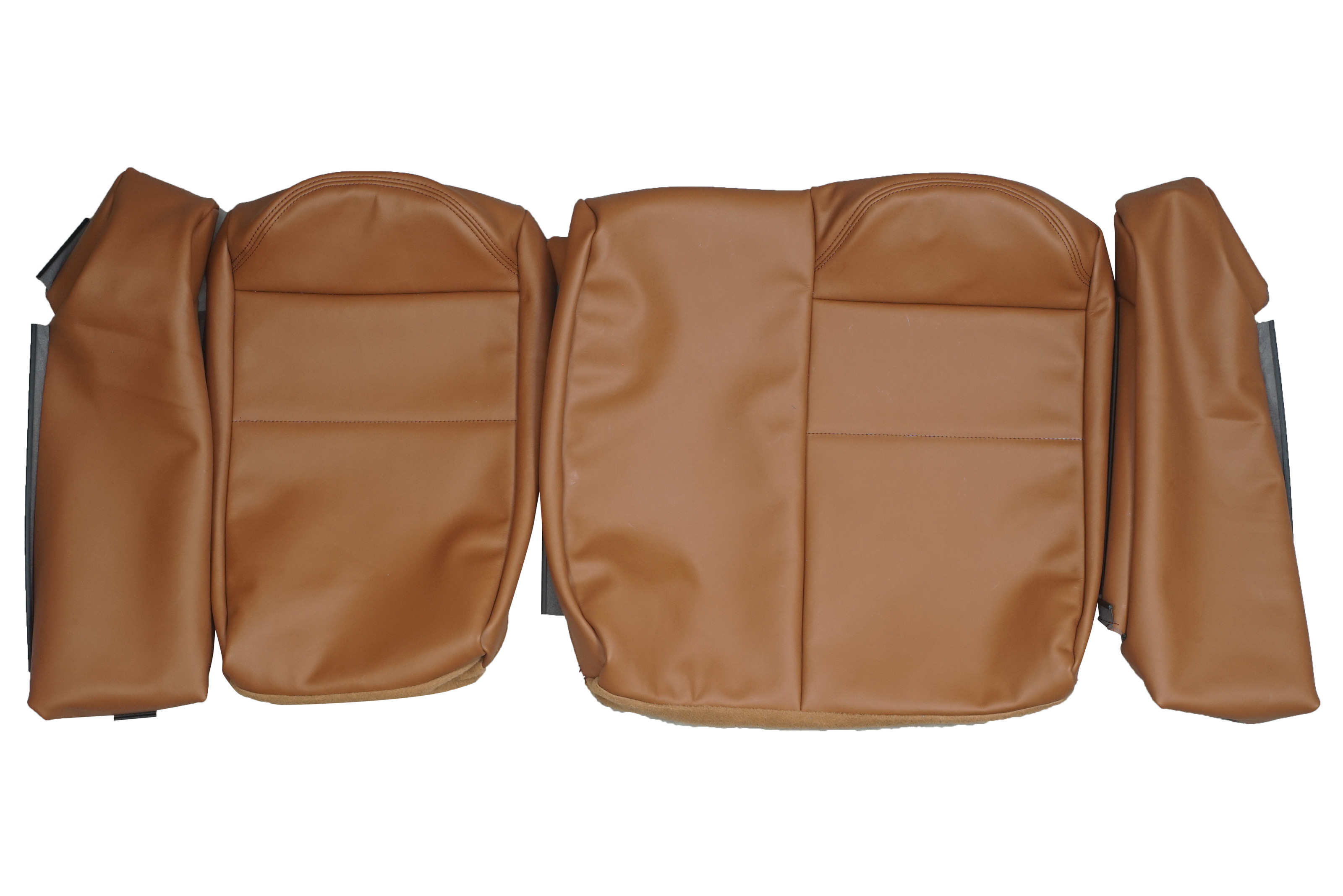 1996-2000 Honda Civic Sedan Custom Real Leather Seat Covers (Rear