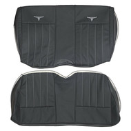1970-1977 Ford Maverick Custom Real Leather Seat Covers (Rear)