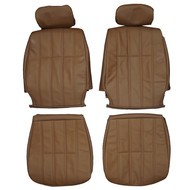 1984-1989 Toyota Pickup Custom Real Leather Seat Covers (Front)