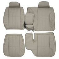 1995-2004 Toyota Tacoma 60/40 Custom Real Leather Seat Covers (Front)