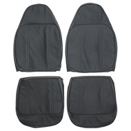 1989-1990 Ford Bronco II Custom Real Leather Seat Covers (Front)