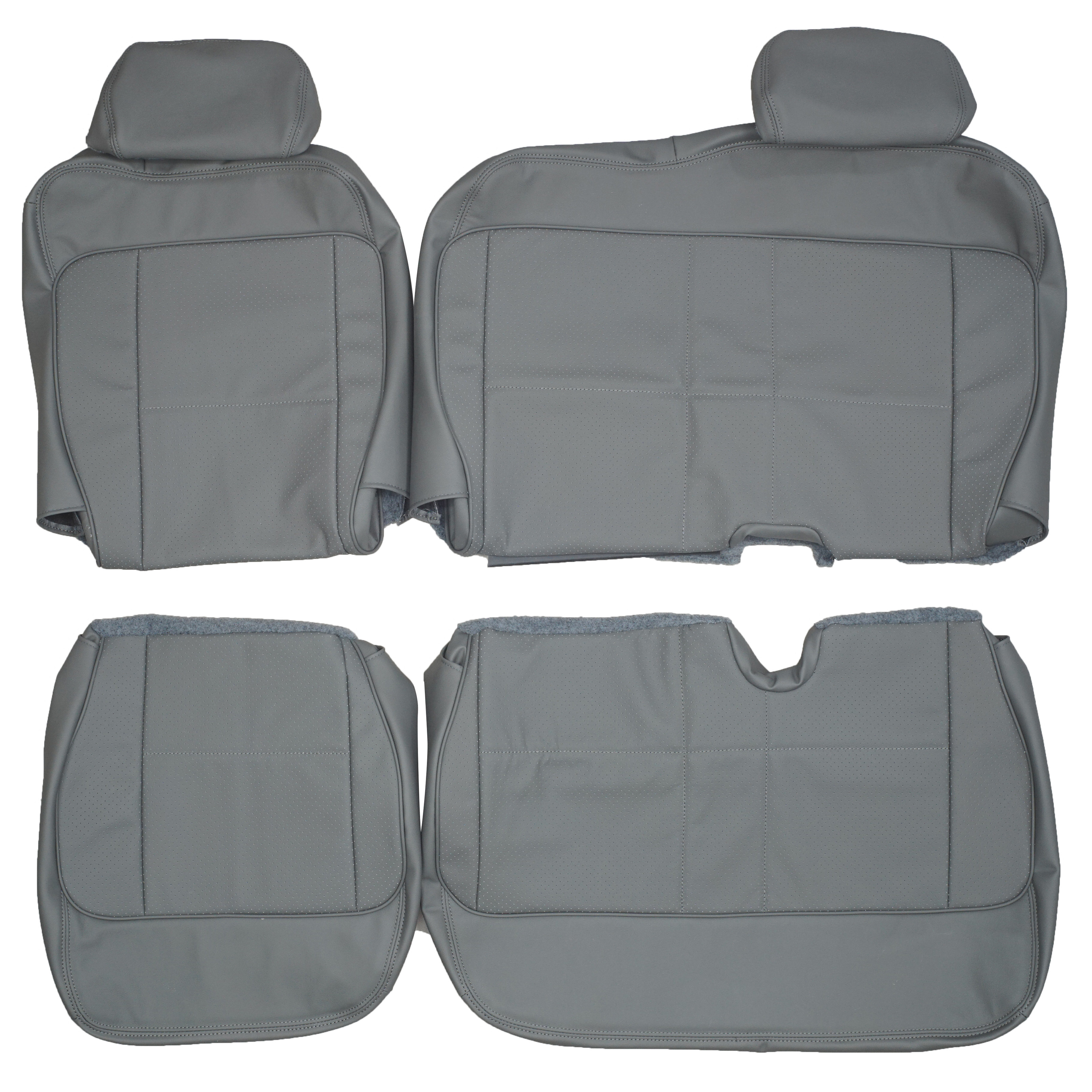1995-1997 Ford Explorer XLT Custom Real Leather Seat Covers (Rear