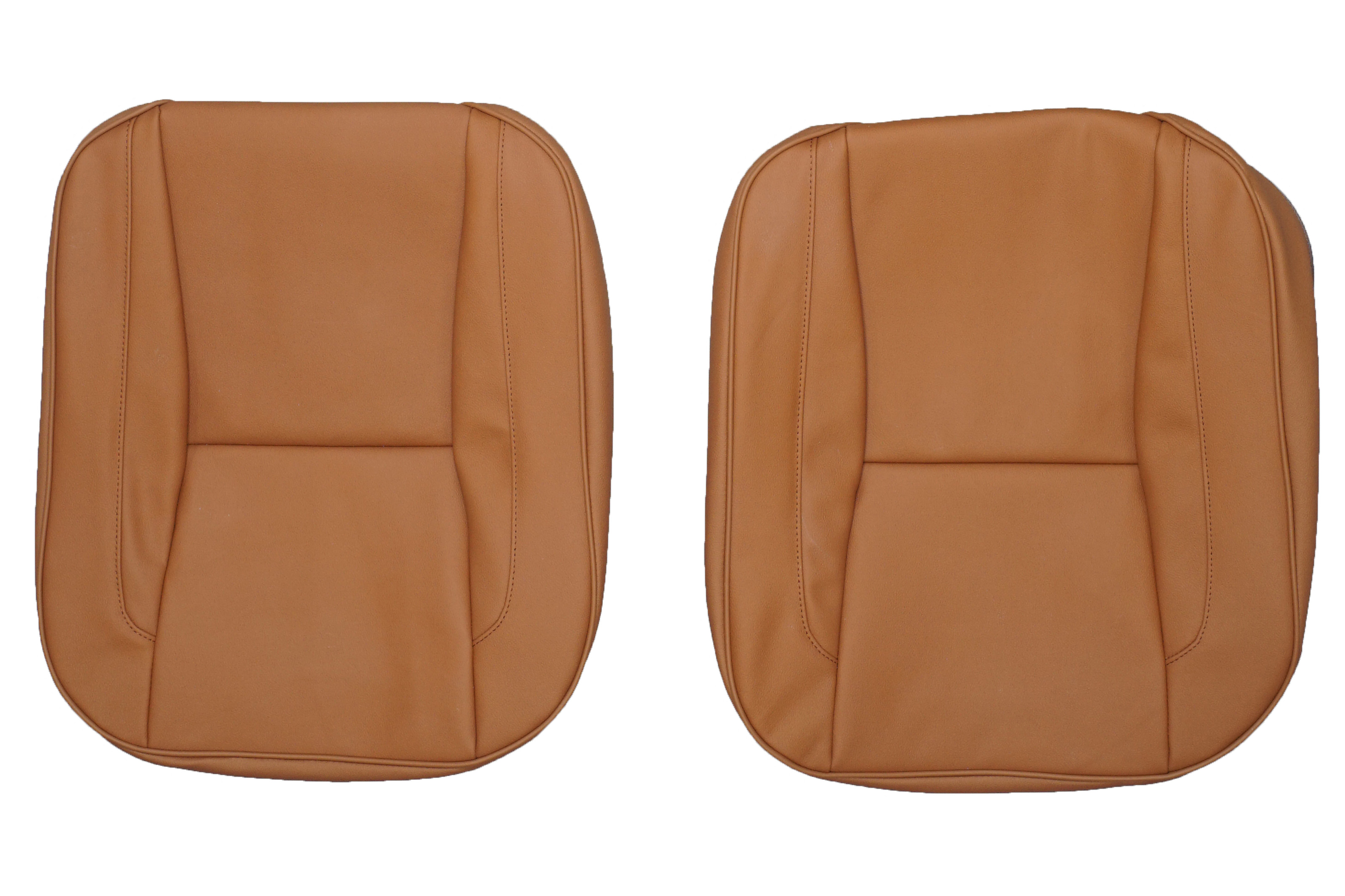 1979-1982 Fiat X1/9 Custom Real Leather Seat Covers (Front) (S050946a)
