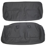1986-1991 Chevrolet K5 Blazer Custom Real Leather Seat Covers (Rear)
