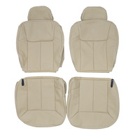 1998-2002 Lincoln Town Car Signature Custom Real Leather Seat Covers (Front)