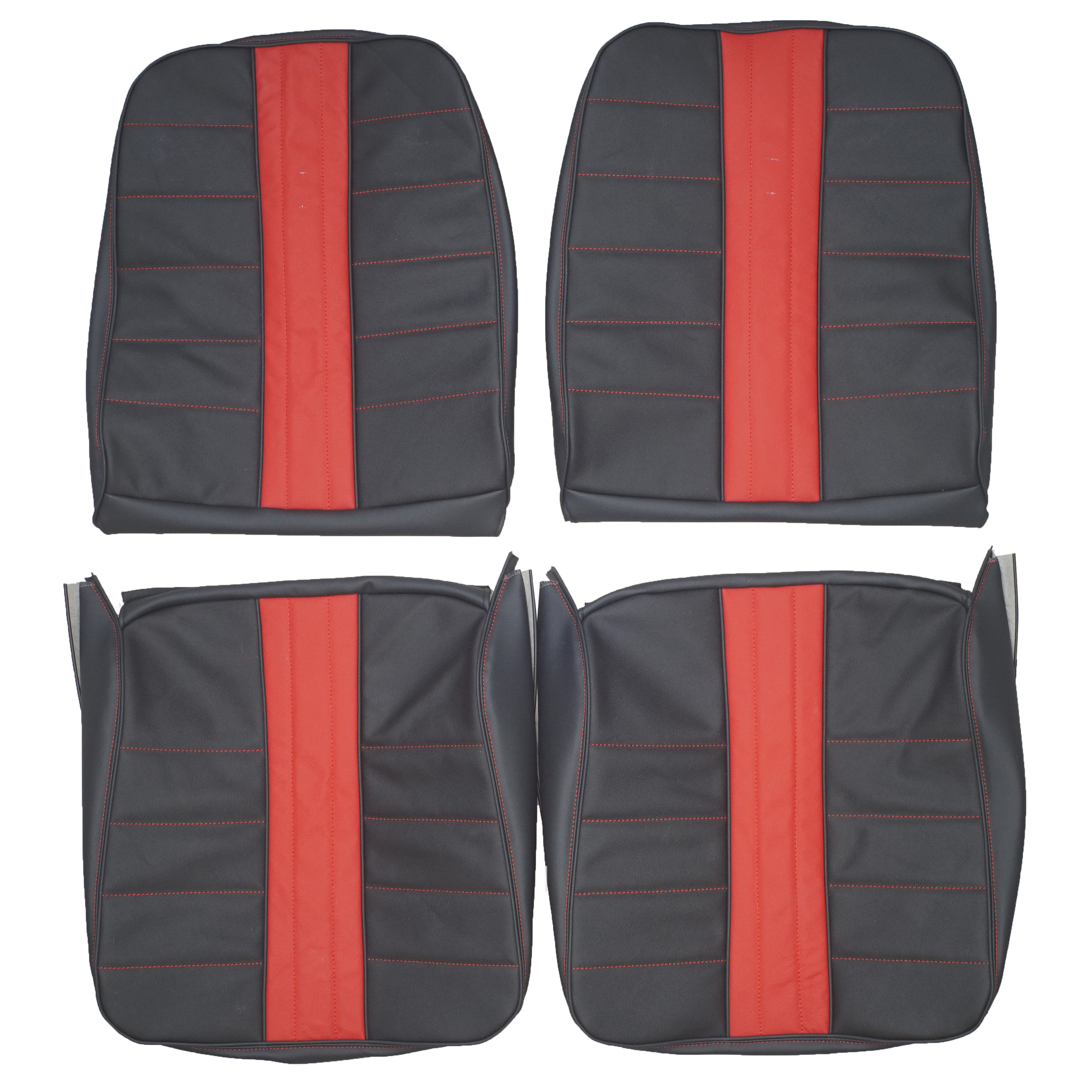 1966 Ford Galaxie 500 XL Custom Real Leather Seat Covers (Front