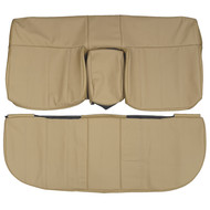 1969 Cadillac Deville Sedan Custom Real Leather Seat Covers (Rear)