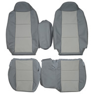 2008-2012 Ford Ranger 60/40 Custom Real Leather Seat Covers (Front)