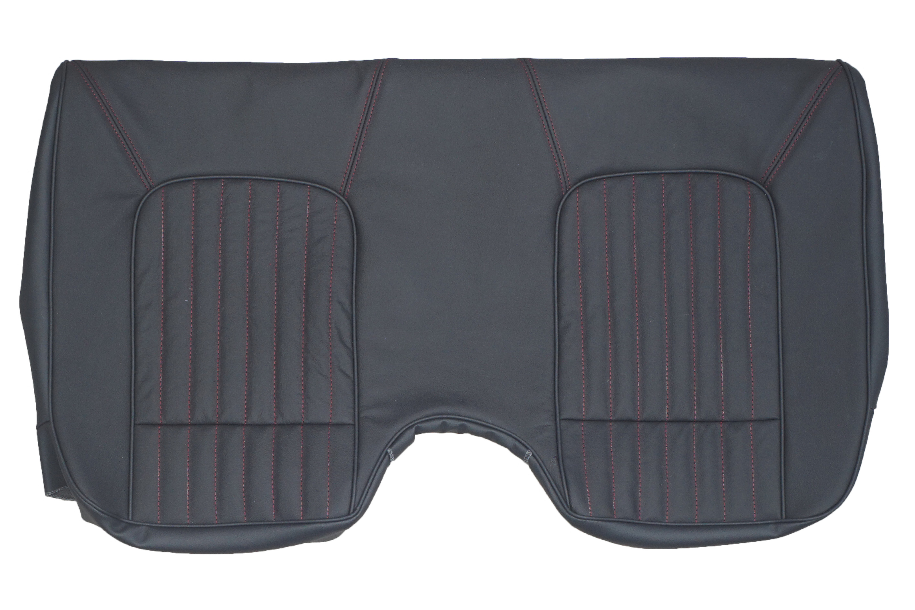 レア  ウッドペッカー   昭和レトロ  クッション1957 1974-1980 Ford Pinto Custom Real Leather Seat Covers (Rear) (S050150c)