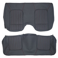 1974-1980 Ford Pinto Custom Real Leather Seat Covers (Rear)