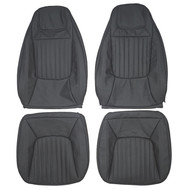 1970-1971 Dodge Challenger Custom Real Leather Seat Covers (Front)