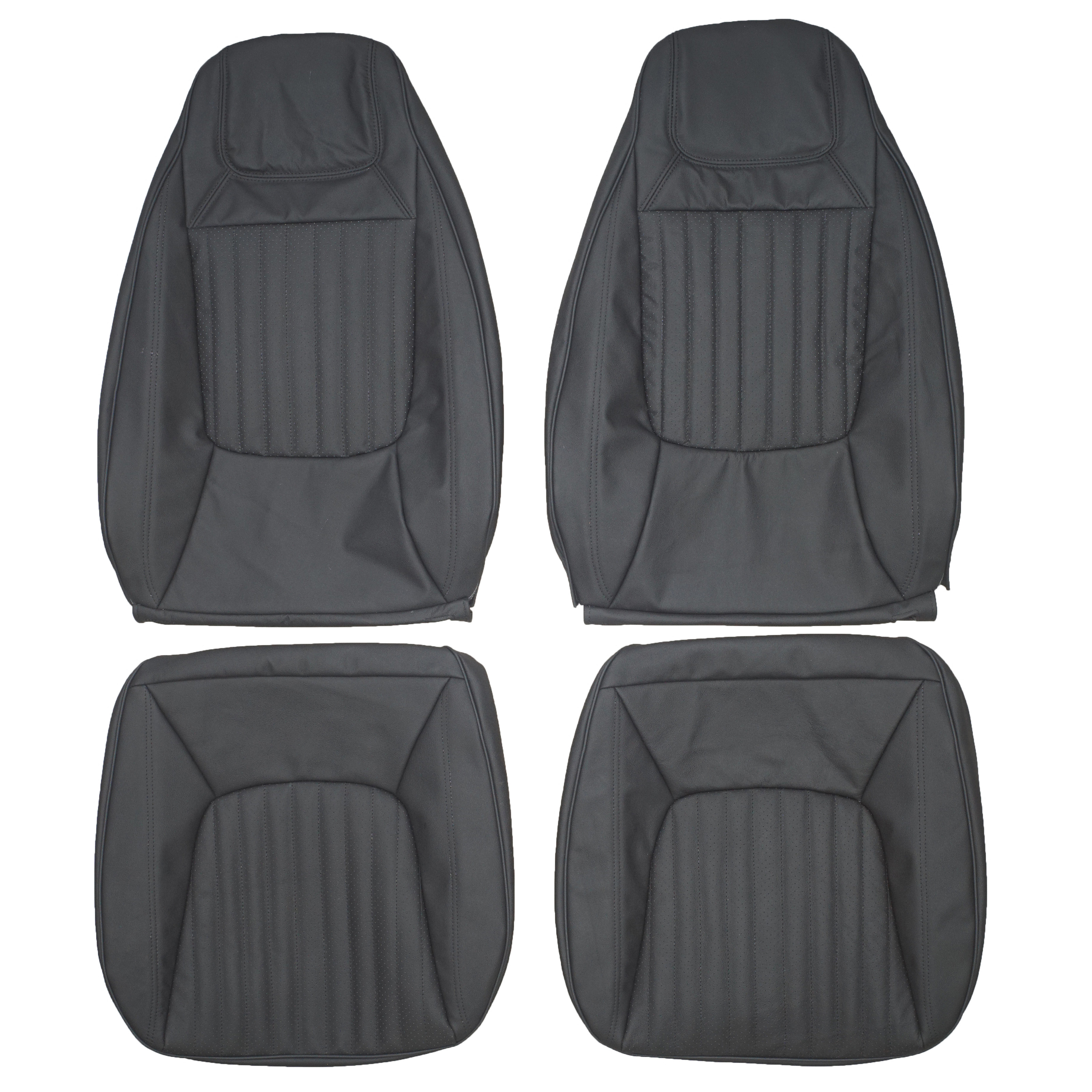 1970-1971 Dodge Challenger Custom Real Leather Seat Covers (Front