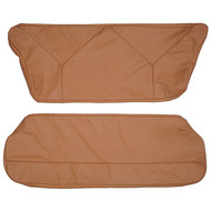 1956 Chevrolet Nomad Custom Real Leather Seat Covers (Rear)